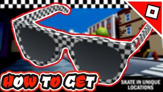 How to get the Vans Black-White Checkerboard Sunglasses in Roblox