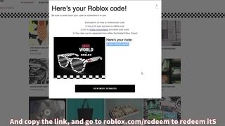 How to get the Vans Black-White Checkerboard Sunglasses in Roblox