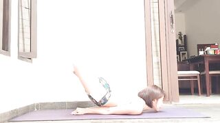 Backbend in Lotus Yoga Practice