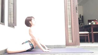 Backbend in Lotus Yoga Practice