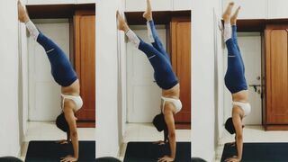 YOGA HANDSTAND TUTORIAL | Yoga Girl | INDIAN YOGA STUDIO