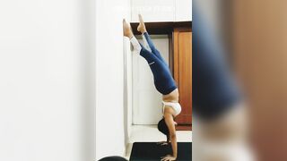 YOGA HANDSTAND TUTORIAL | Yoga Girl | INDIAN YOGA STUDIO