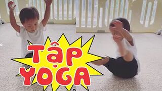 Lisa tập YOGA. Tập hăng quá nên có lúc ngã nhào | Lisa Leon | Leon Lisa | Hồ Ngọc Hà | Tin Sao Việt