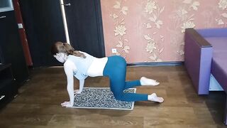 Yoga and Gymnastics with Lera/ Tutorial Stretching/ Part 13