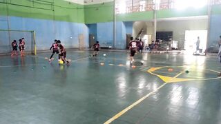 Stretching Drill Pass | Dribbling & Passing @Abi Damar Sport