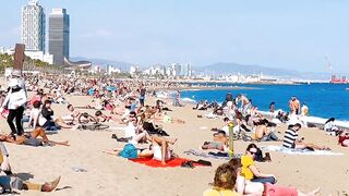 Beach Sant Miquel, Barcelona beach walk