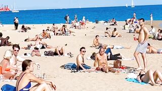 Beach Sant Miquel, Barcelona beach walk