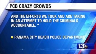 WATCH: Crowds go crazy in Panama City Beach