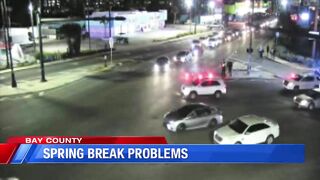 Crowds disrupt businesses and traffic in Panama City Beach