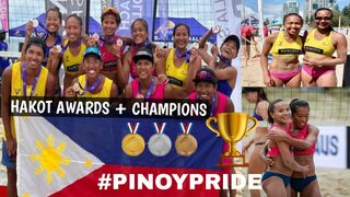 PH Beach Volleyball Team HUMAKOT ng MEDALYA sa Australia Beach Volleyball Tour Championhips