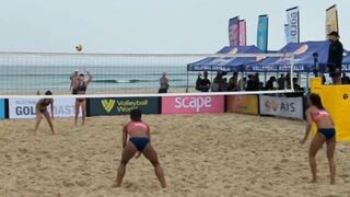 PH Beach Volleyball Team HUMAKOT ng MEDALYA sa Australia Beach Volleyball Tour Championhips