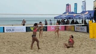 PH Beach Volleyball Team HUMAKOT ng MEDALYA sa Australia Beach Volleyball Tour Championhips