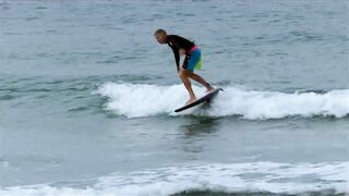 The Noosa Bar and Main Beach. Monday morning, March 28, 2022.