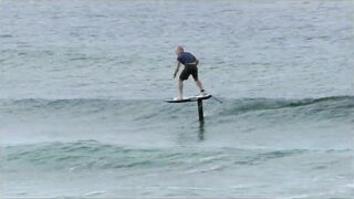 The Noosa Bar and Main Beach. Monday morning, March 28, 2022.