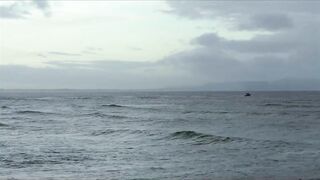 The Noosa Bar and Main Beach. Monday morning, March 28, 2022.