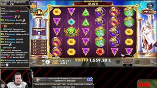 GATES OF OLYMPUS ★ GREAT BONUS WIN ★ VIHISLOTS TWITCH STREAM