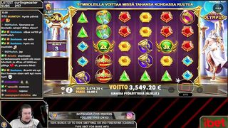 GATES OF OLYMPUS ★ GREAT BONUS WIN ★ VIHISLOTS TWITCH STREAM