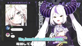 A Drunk Laplus Calls Her Mama, Mishima Kurone On Stream & Surprises Her