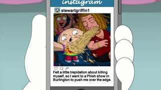 Family Guy - Stewie's Instagram