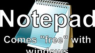 A trailer for Notepad