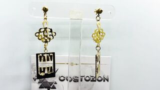 "Dazzling on a Budget: Costozon Diamond Earrings Try-On Haul!"