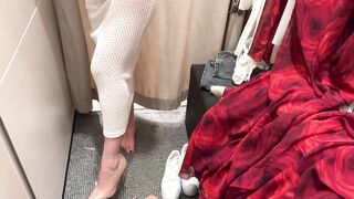 [4K] Transparent Dresses Try-on Haul with Olivia | Dressing Room