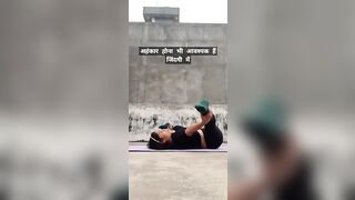 stretching #yoga with gym #motivation #youtube shorts video #yogafittness #yoga #dance #yog mudra