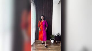 Elegance Redefined: Aura Tie Knot Dress Try-On Haul | Pooja Kaushik x I StyleRight