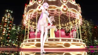 [MMD] SHAKE IT - プルルン ルカ 白赤ランジェリー Pururun Luka Lingerie【4K/60FPS】