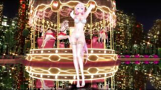 [MMD] SHAKE IT - プルルン ルカ 白赤ランジェリー Pururun Luka Lingerie【4K/60FPS】