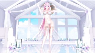 [MMD] SHAKE IT - プルルン ルカ 白赤ランジェリー Pururun Luka Lingerie【4K/60FPS】