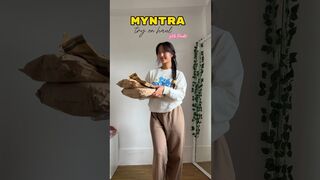 Myntra try on haul #y2kstyle #myntrafinds