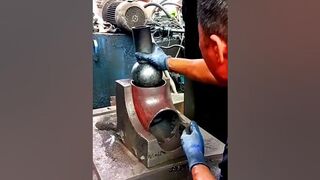 ReAction Video: Mind-Blowing Pipe Stretching: Hydraulics & Steel Balls Edition!!! #shorts #viral