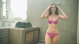 Pink Lingerie Model Film #lauracontreras #modelfilm #fashion #top