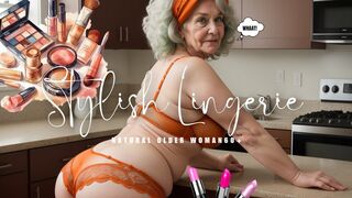 ???? Sexy Over 60! Unveiling the Allure of Mature Glamour in Stylish Lingerie | Embrace your sexy