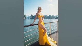 #Shorts [4K AI LookBook] Bikinis and yachts @hotgirlai-LookBook4K