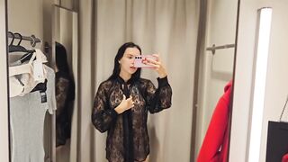 [4K] TRY ON HAUL | See-Through clothes | Transparent Try-On Haul