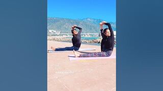 rishikesh yoga video ???? #stretching #yoga #rishikesh #naturelovers