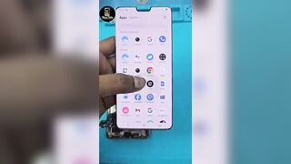 Vivo v23 pro display without glass || flexible paper display|| edge screen