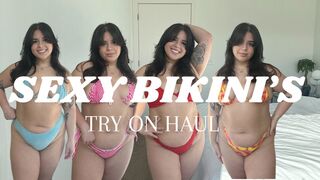 Sexy Bikinis Try On Haul (My Full Collection) | Awisabel