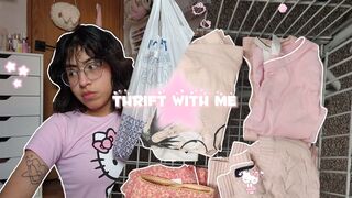 Thrift with me + styled try on haul