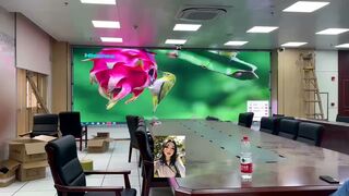 Curved flexible LED display wall for exhibition halls HD Indoor Flexible Led Display Screen Circular