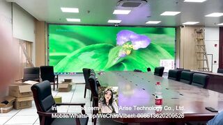 Curved flexible LED display wall for exhibition halls HD Indoor Flexible Led Display Screen Circular