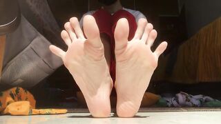 Flexible Asian Toes (AI Enhanced)