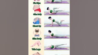 Chestup Pelvic -repair Yoga Pilates-Reduce Belly// #healthaspects #home #exercise 21#day #challenge