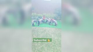 yoga step by students on #trending #song #viral #youtubeshort #shortsviral #shortsfeed #shorts