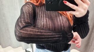 Transparent Try on Haul with Angelina