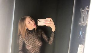 [4K] Transparent Clothes Try-on Haul with Olga Kiss (2024)