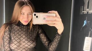 [4K] Transparent Clothes Try-on Haul with Olga Kiss (2024)