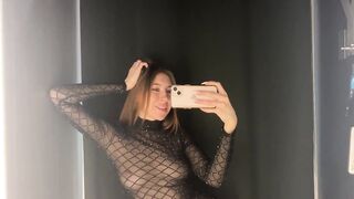 [4K] Transparent Clothes Try-on Haul with Olga Kiss (2024)